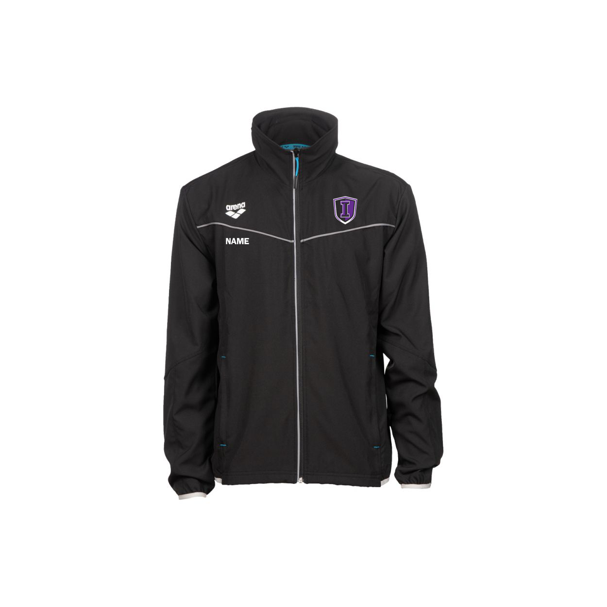 Independence High School Arena Team Sports Panel Jacket with Embroidered Logo - Perfect for Basketball, Football & School Spirit Events