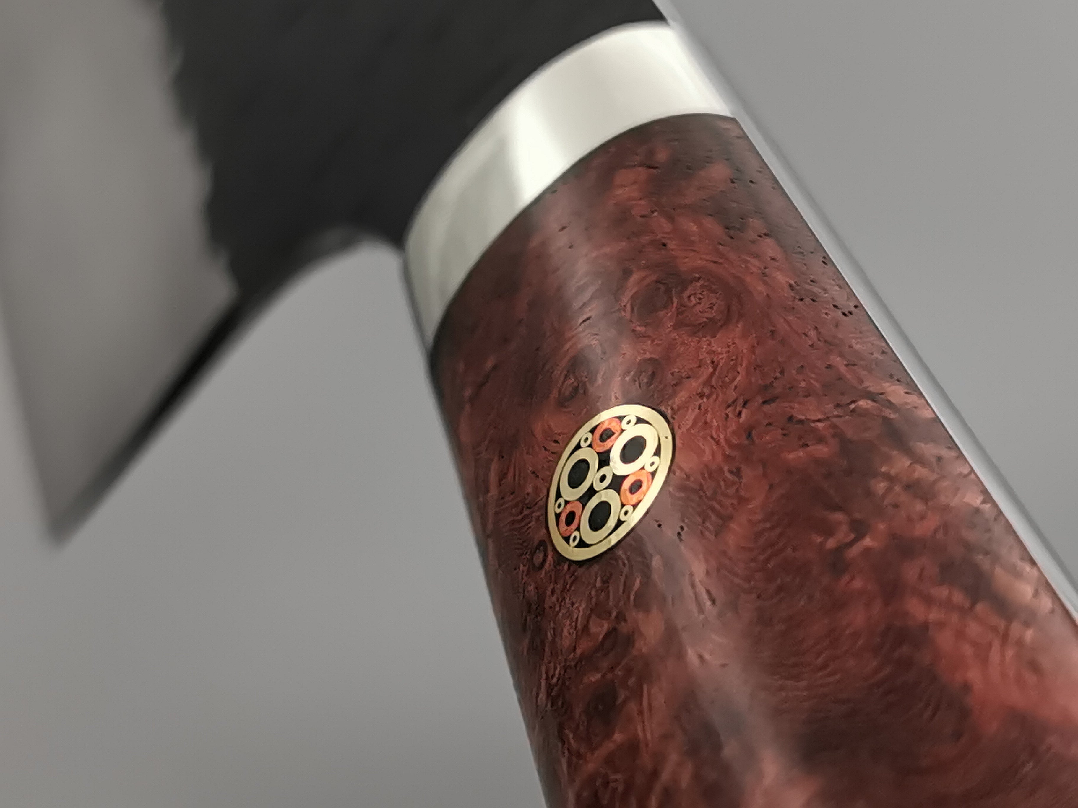 Premium Nigara Hamono SG2 Tsuchime Kiritsuke Nakiri Knife - Japanese Damascus Steel Blade with Karin Wood Handle - Perfect for Sushi, Vegetables & Precision Cutting