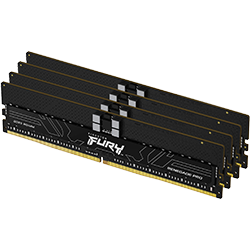 Kingston FURY Renegade PRO 64GB (4x16GB) DDR5 4800MHz RAM - High-Performance Memory for Gaming PCs, Workstations & Content Creation