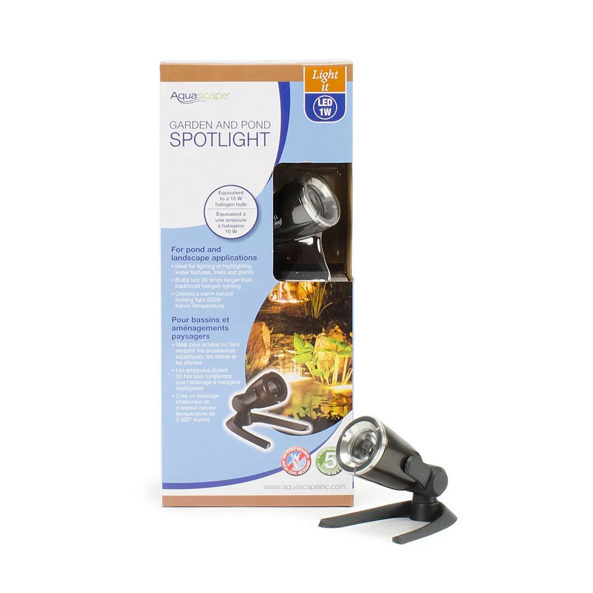 1 Watt LED Spotlight - Bright Energy Efficient Light Bulb for Home, Outdoor, and Security Lighting | Perfect for Porch, Garage, and Garden Use