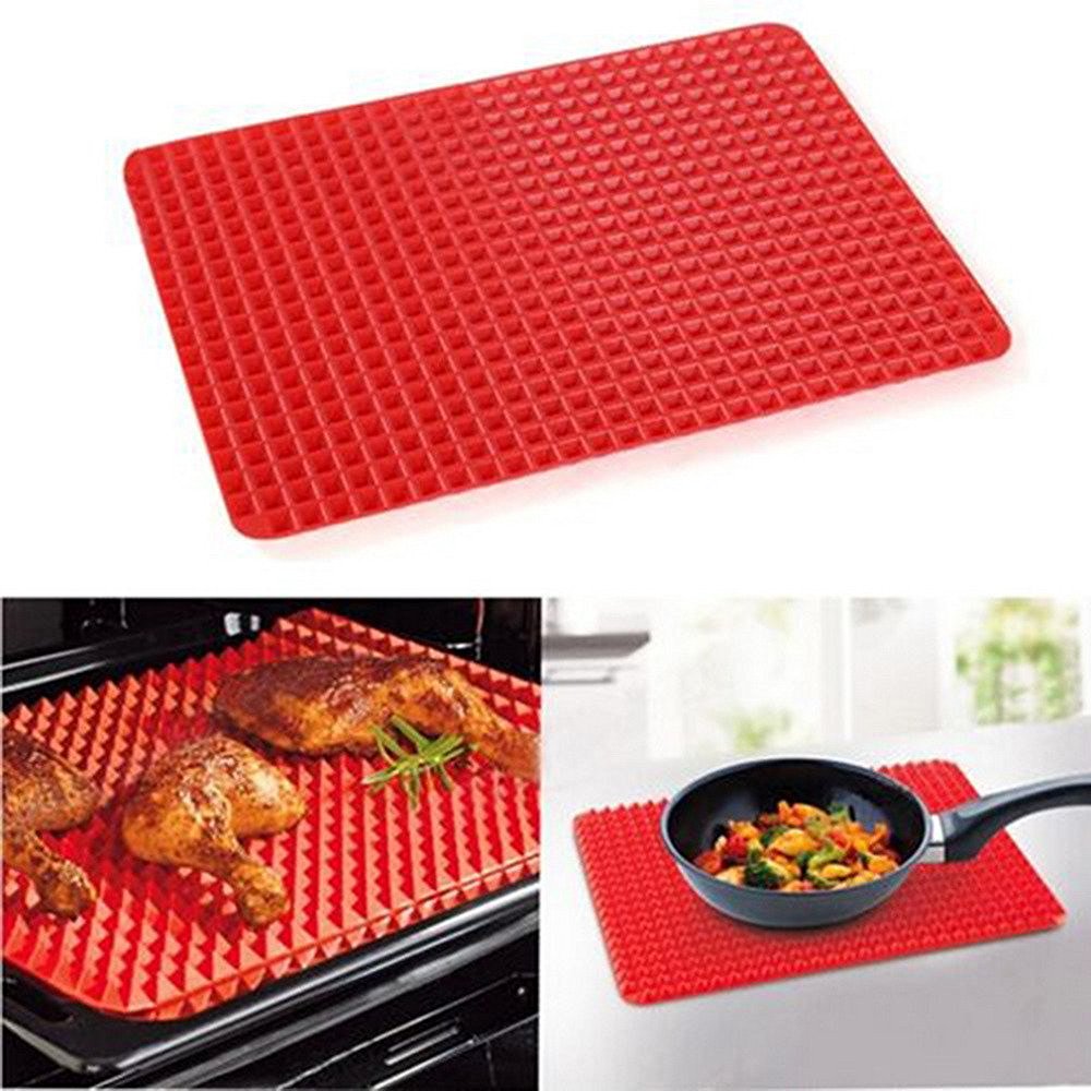 Non-Stick Silicone Baking Mat - Pyramid Reducing Oven Tray for Perfect Cakes, Cookies & Pastries | Ideal for Home Baking, Dessert Making & Party Treats