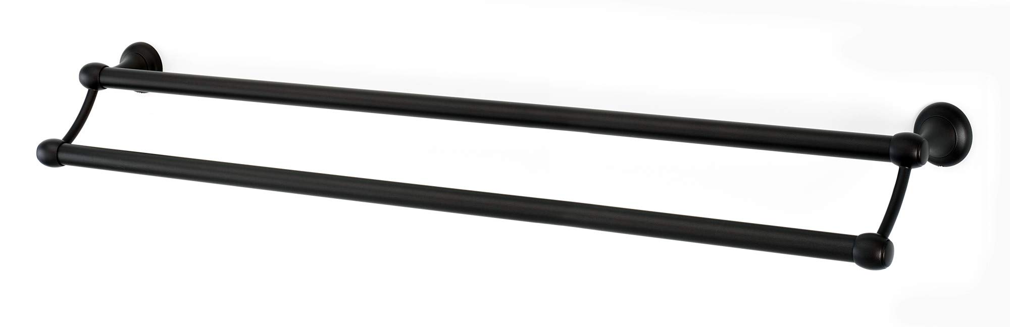 Creations Royale Collection 30-Inch Double Towel Bar in Chocolate Bronze - A6625-30-CHBRZ - Perfect for Bathroom & Spa Decor