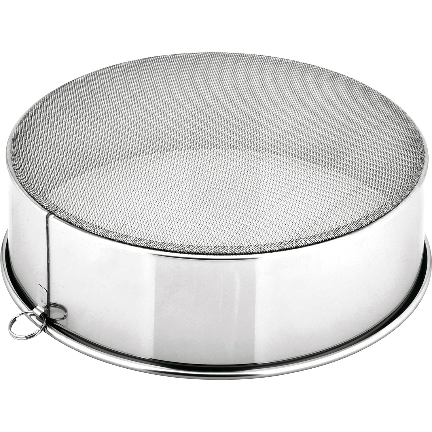 Premium 18/8 Stainless Steel Fine Mesh Sieve - #30 Multipurpose Kitchen Sifter for Baking, Straining & Powdering - Ideal for Chefs, Bakers & Home Cooks