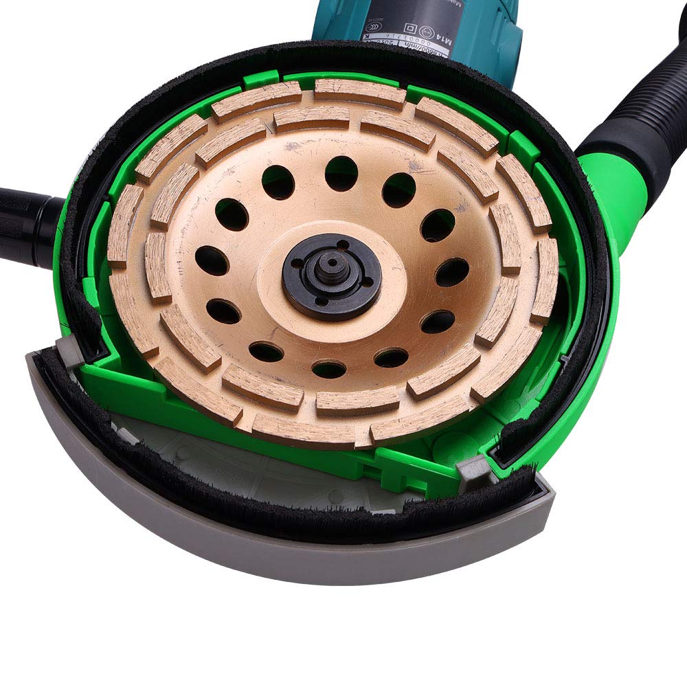 7-Inch Universal Angle Grinder Dust Shroud - Efficient Dust Collection for Wood, Stone, Cement, Marble, Granite & Concrete - Perfect for Grinding, Polishing & Renovation Projects