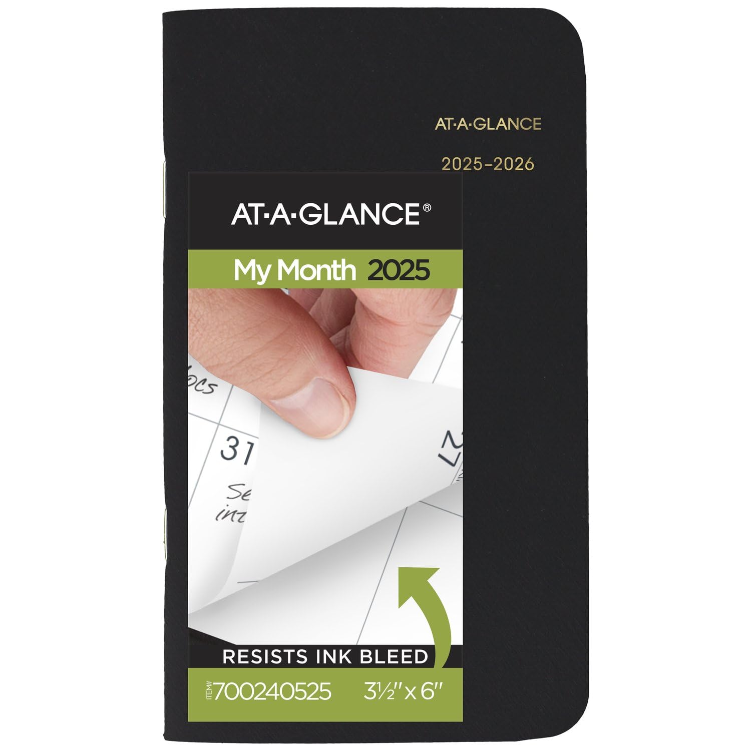 AT-A-GLANCE 2025-2026 Monthly Planner - Pocket Size 3.5