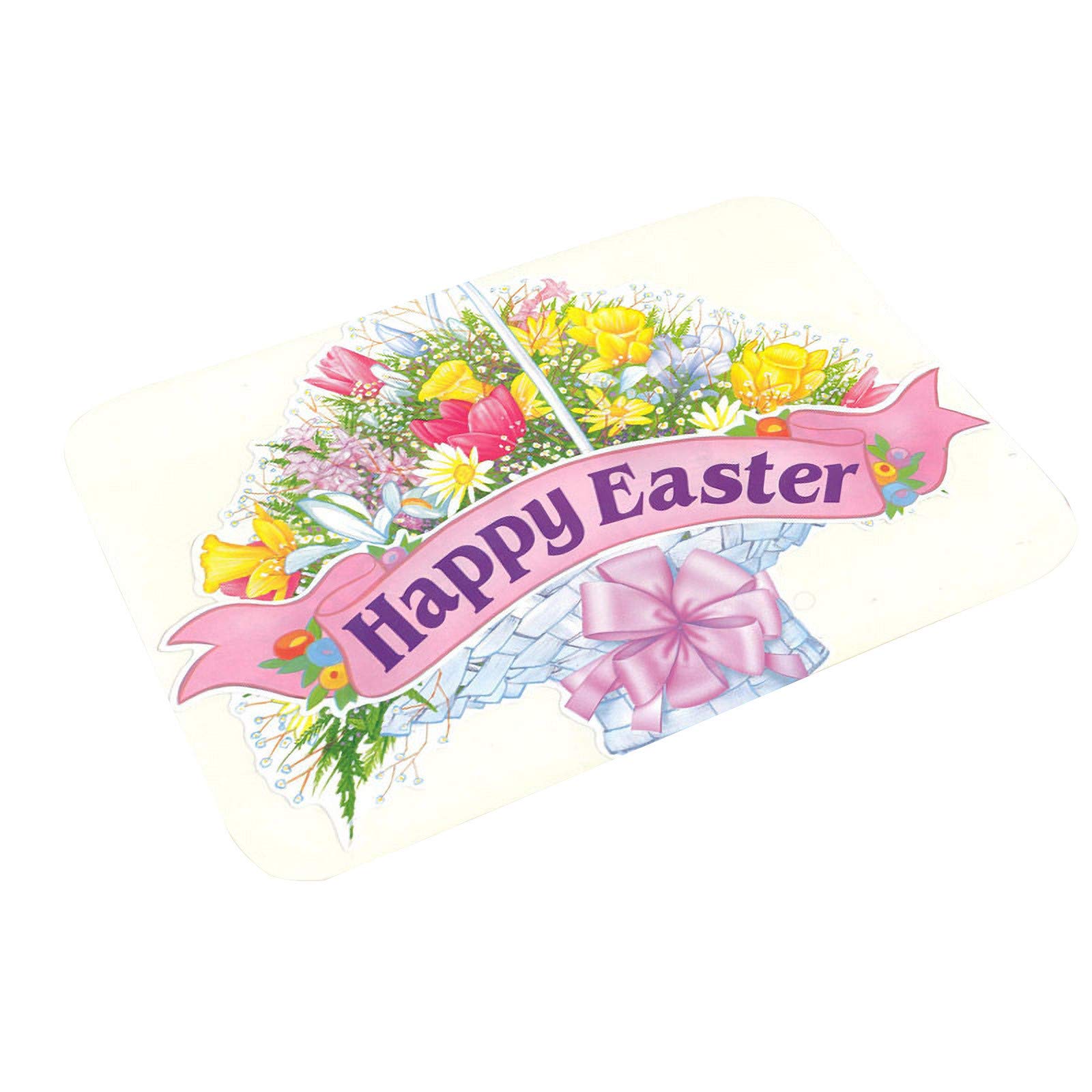 Easter Decorations & Welcome Doormats - Easter Day Home Decor Carpet for Living Room, Front Door - Spring Holiday Party & Family Gathering Decorations