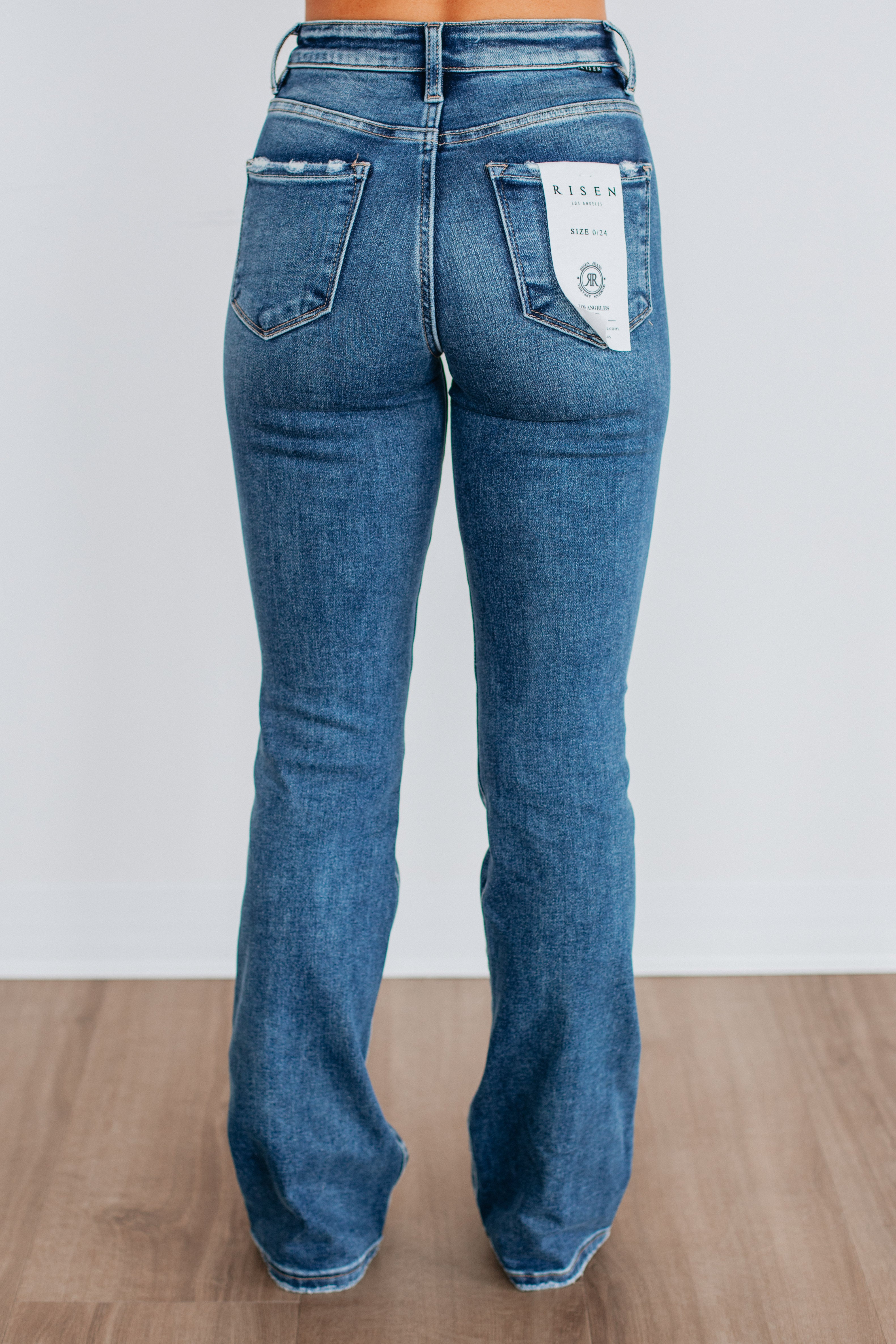 Stylish Dellah Risen Jeans for Women - High Waist Slim Fit Denim Pants | Perfect for Casual Wear, Office & Night Out