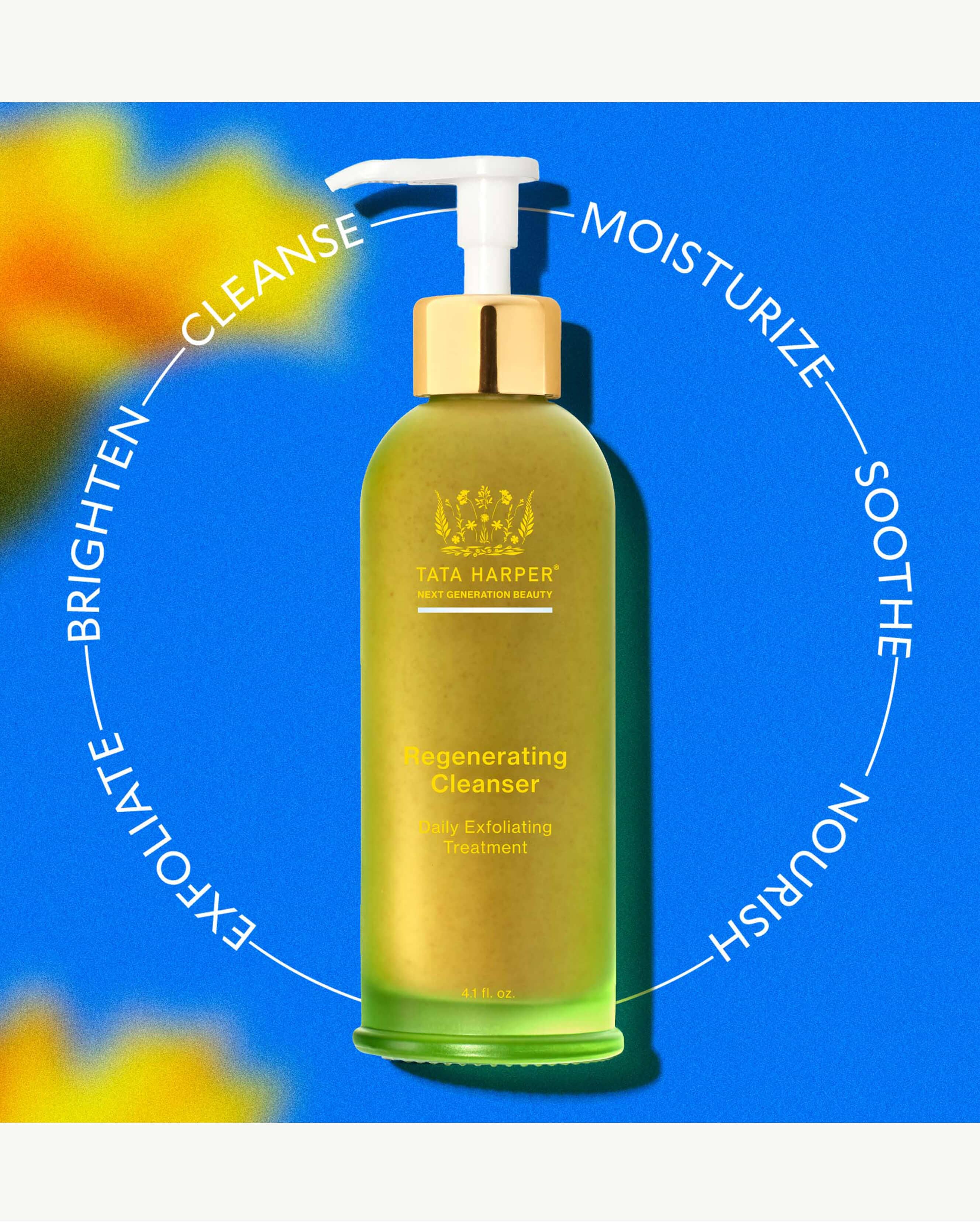 Best Regenerating Facial Cleanser for Glowing Skin - Gentle Exfoliating & Hydrating Face Wash - Perfect for Daily Skincare Routine & Anti-Aging Care