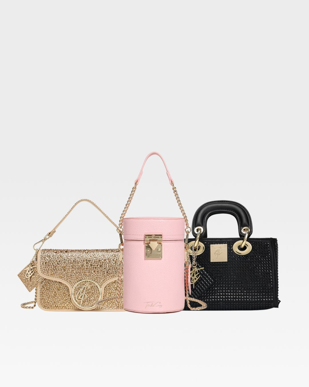 3PC Evening Clutch Purses Set - Elegant Women's Party Handbags for Weddings, Prom & Special Occasions
