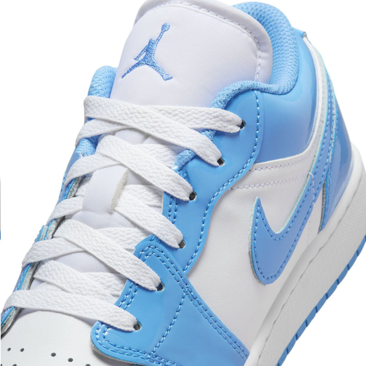 Kids Air Jordan 1 Low SE 'Legend Blue' Basketball Shoes - Lightweight Sneakers for Boys & Girls - Casual & Sports Wear for School, Playground & Court Activities