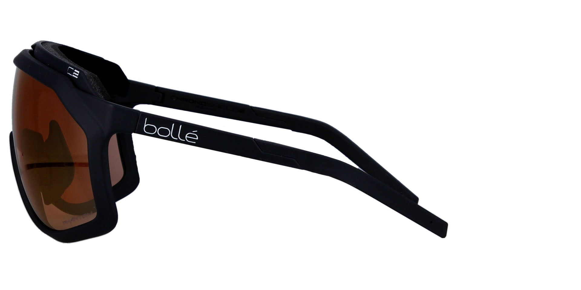 Bolle Chronoshield Safety Glasses - ANSI Z87.1 Certified Protective Eyewear for Work & Outdoor Use - Clear Anti-Fog Lenses, Lightweight Frame - Perfect for Construction, Cycling, Shooting & DIY Projects