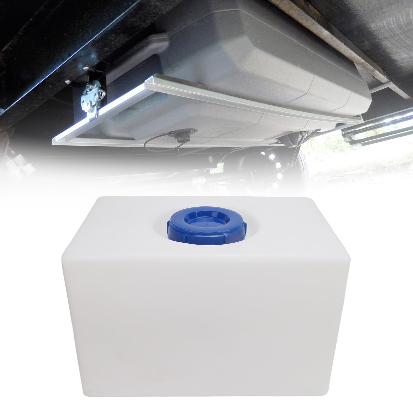 16 Gallon RV Water Storage Tank - Leak Proof Water Container for Camping, RV, Boat & Yacht | Portable Water Holding Solution for Outdoor Adventures, Emergency Preparedness & Off-Grid Living