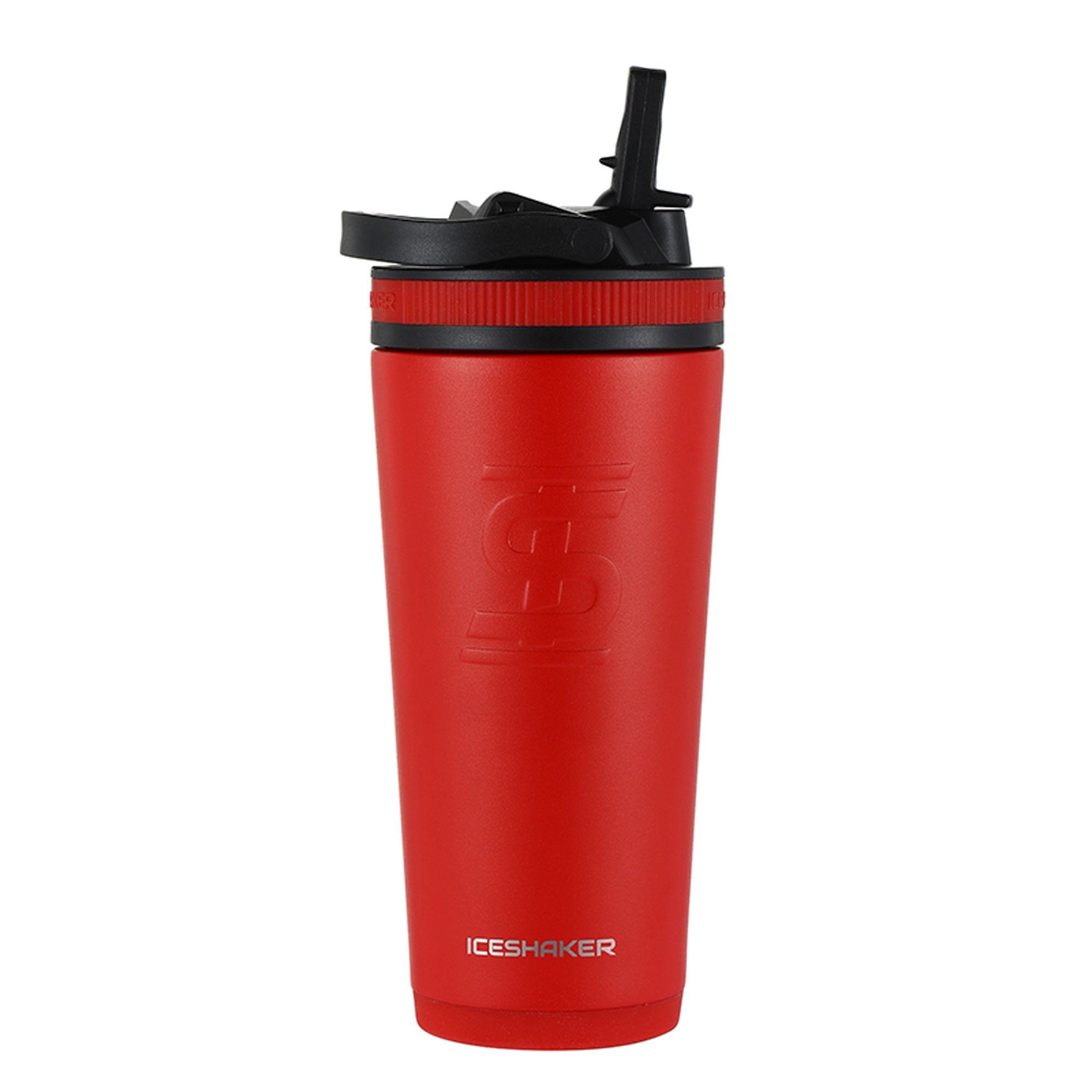 26oz Insulated Stainless Steel Water Bottle - Leak Proof, BPA Free, Red - Perfect for Gym, Hiking & Outdoor Activities