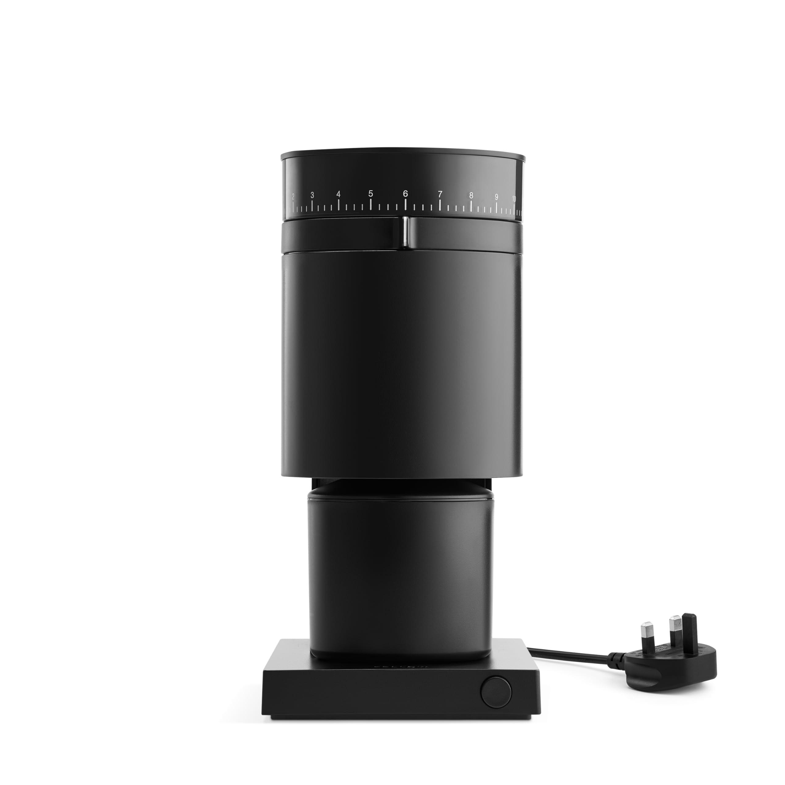 Fellow Opus Conical Burr Coffee Grinder Electric - 41 Precise Grind Settings for Espresso, Drip Coffee, French Press & Cold Brew - Professional Home & Office Coffee Maker Accessory - Matte Black Finish