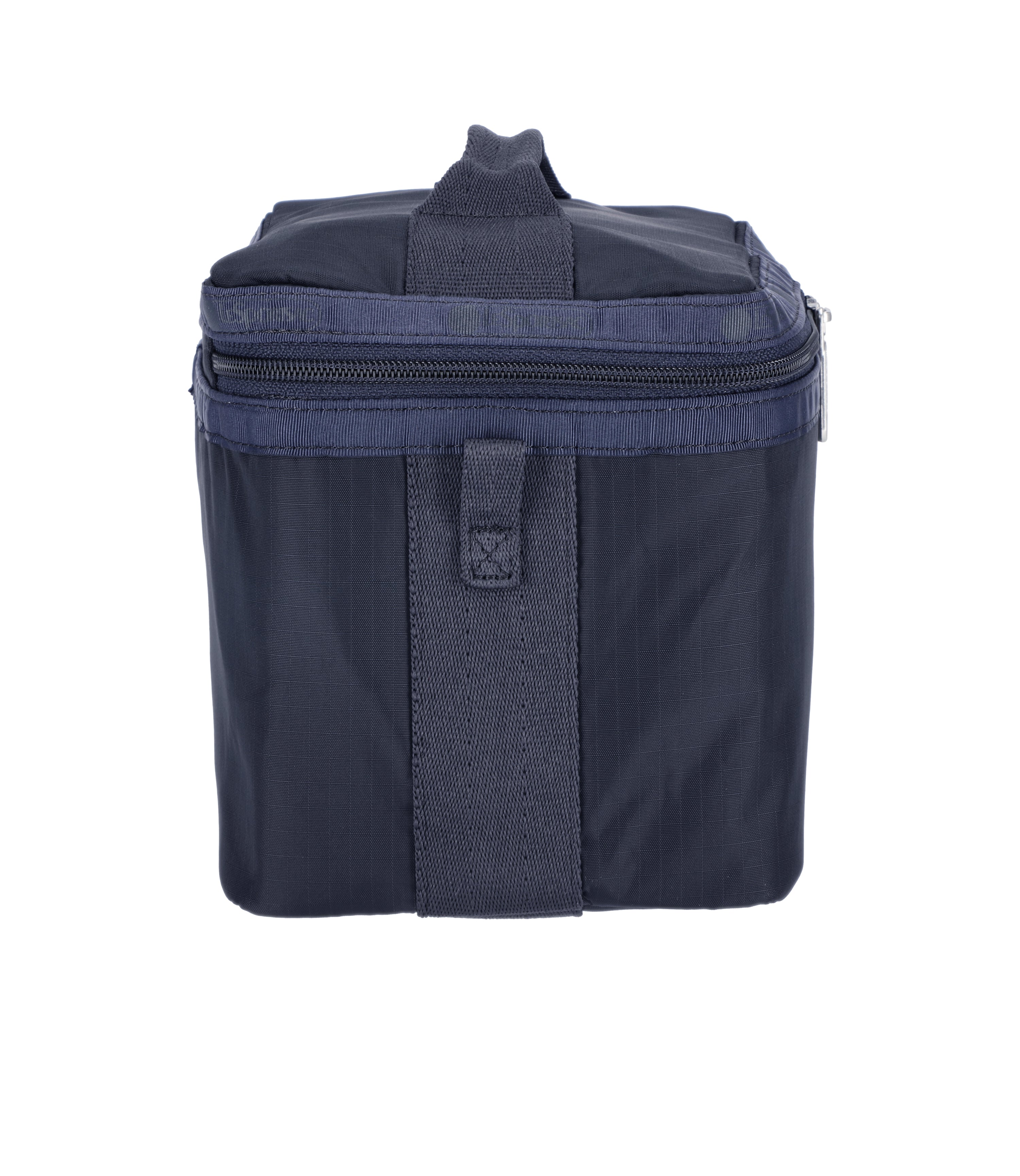 Deep Sea Navy Blue Train Case Cosmetic Organizer 1544 R111 - Perfect for Makeup Artists, Travel & Salon Storage