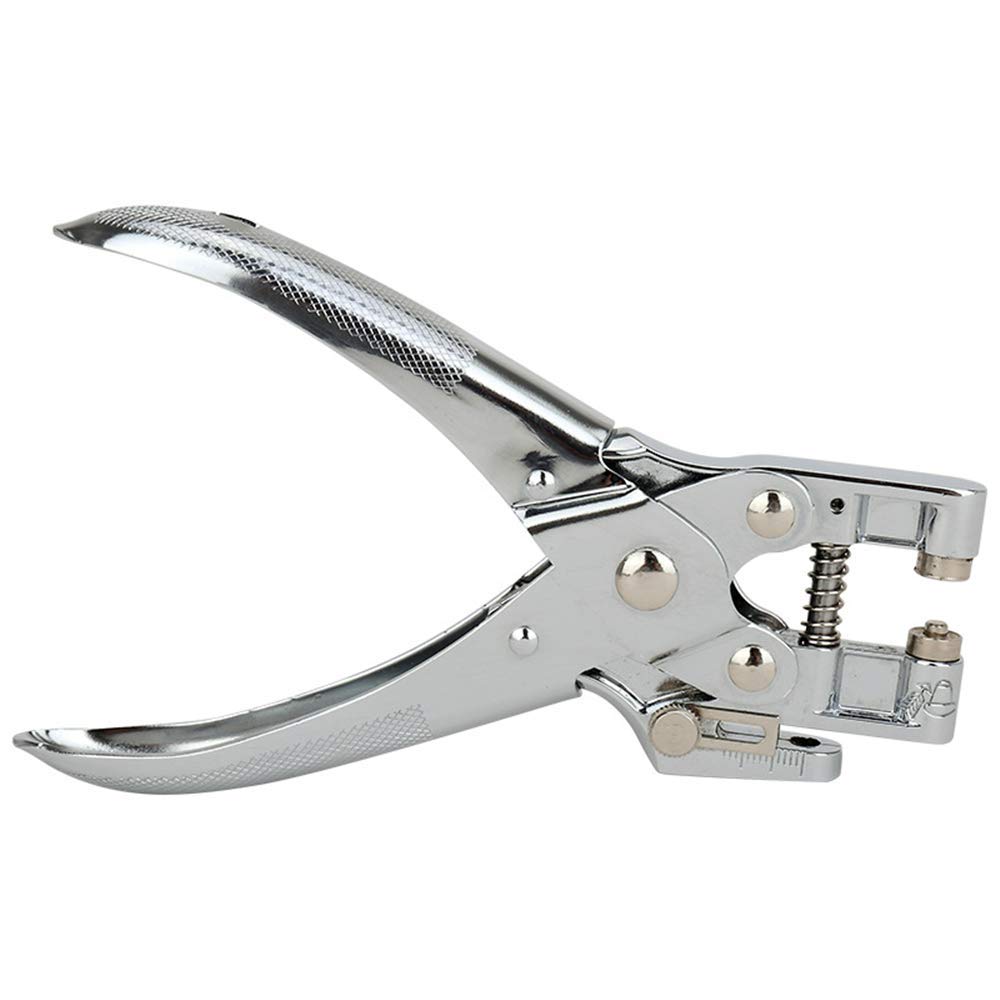 GJNVBDZSF Manual Single Hole Punch - Metal Paper Punch for Documents, Files, and Office Supplies | Perfect for Office, School, and Home Organization