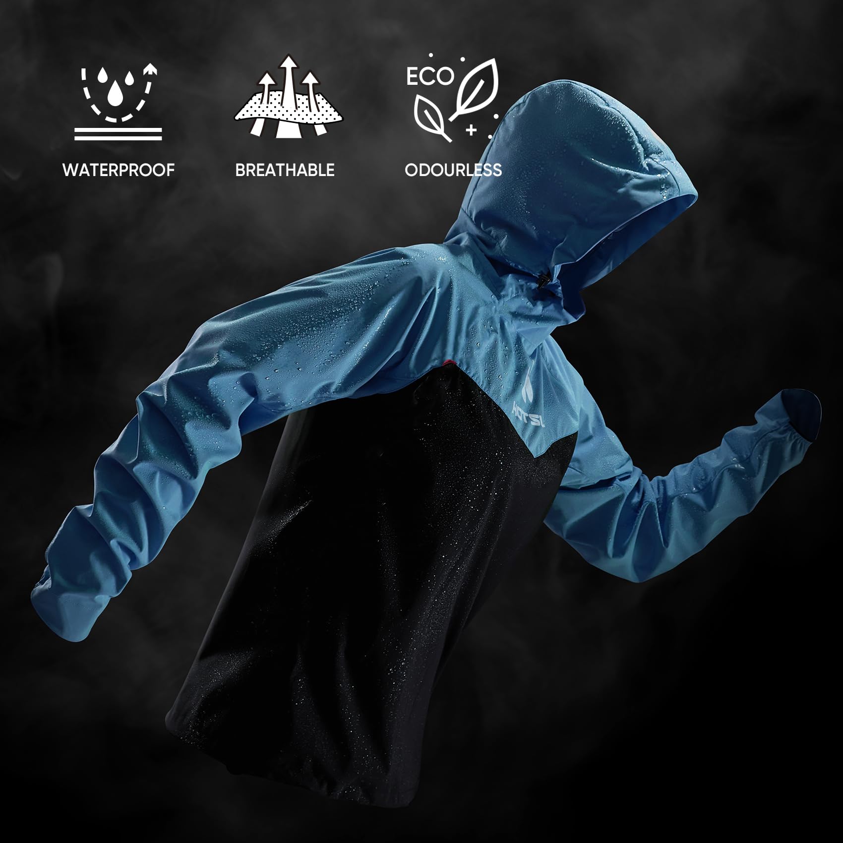 HOTSUIT Women's Sauna Suit for Weight Loss - Sweatproof Workout Jacket for Boxing, Gym & Fitness Training - Perfect for Home Exercise & Fat Burning Sessions