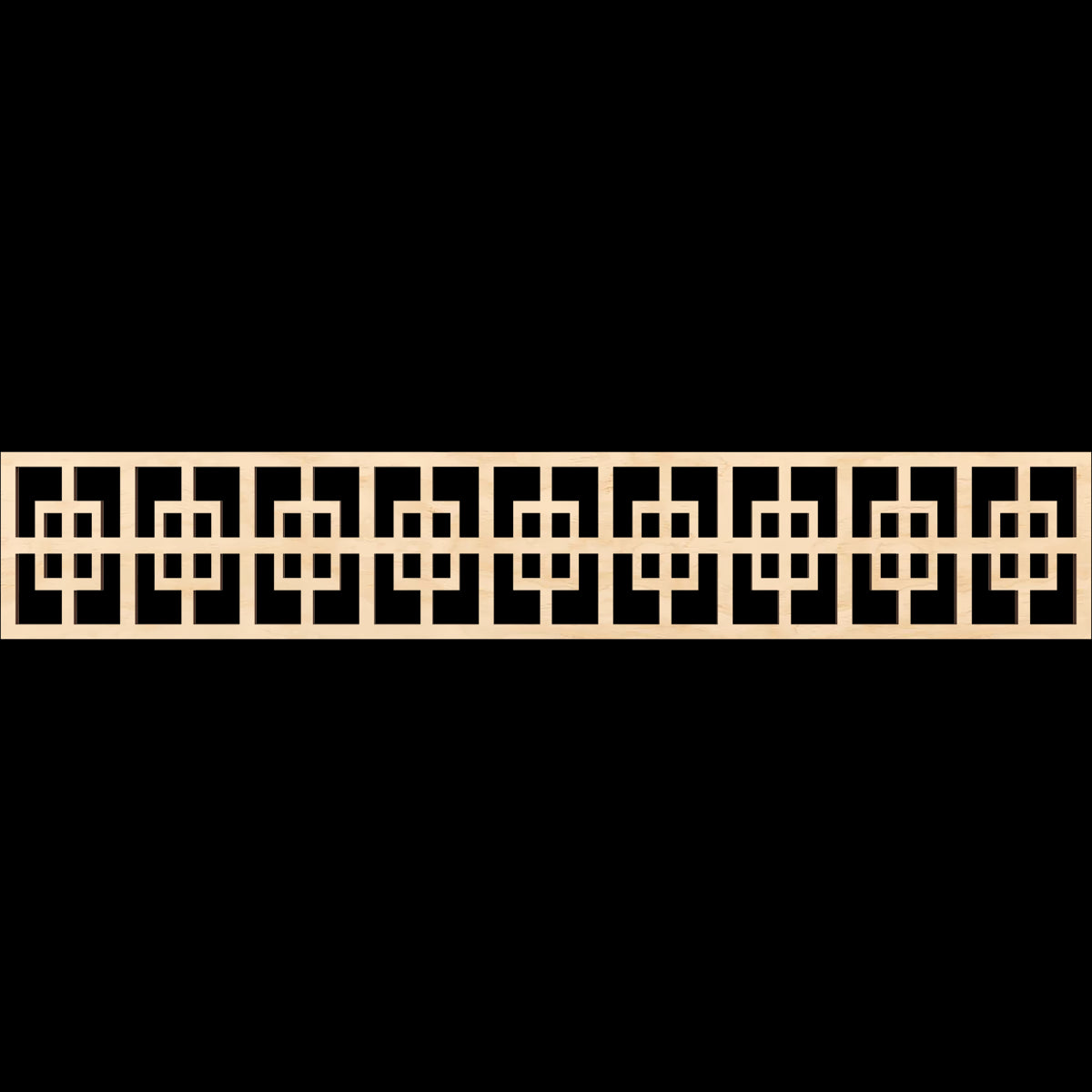 Cambridge Fretwork Moulding - Decorative Wood Trim for Home & Furniture | Perfect for DIY Projects, Wall Paneling, and Cabinet Accents