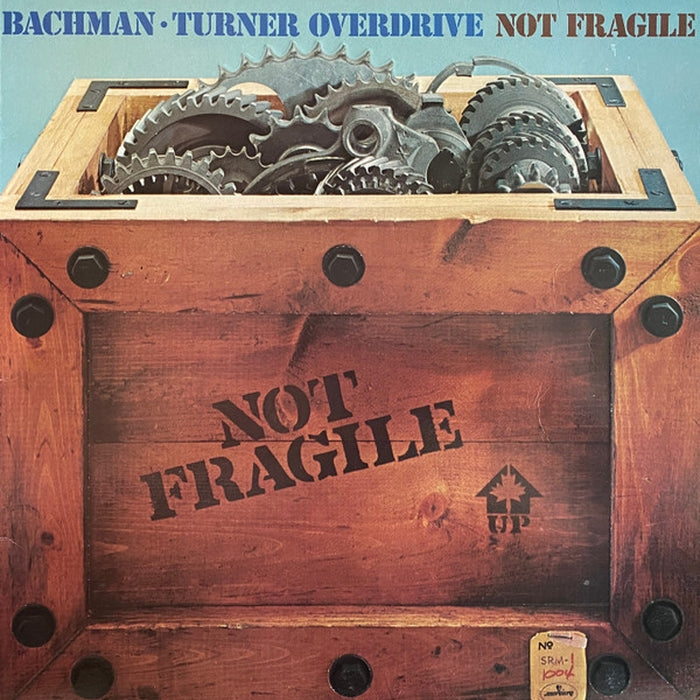 Bachman Turner Overdrive - Not Fragile Vinyl Record VG/VG Condition | Classic Rock Music Album for Collectors & Music Lovers | Perfect for Home Listening & Vintage Record Collections