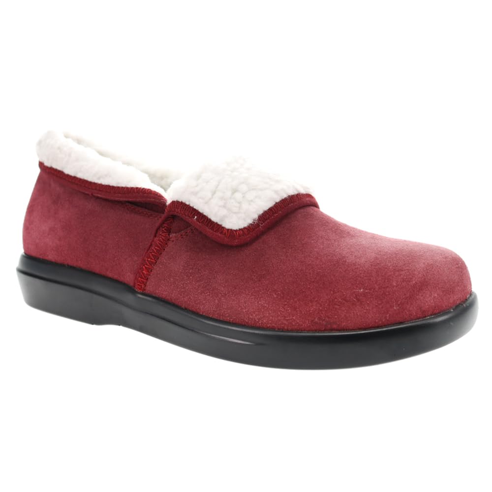 Propét Women's Colbie Slip-On Casual Slippers - Comfortable House Shoes for Women - Perfect for Indoor, Lounge, and Light Outdoor Use