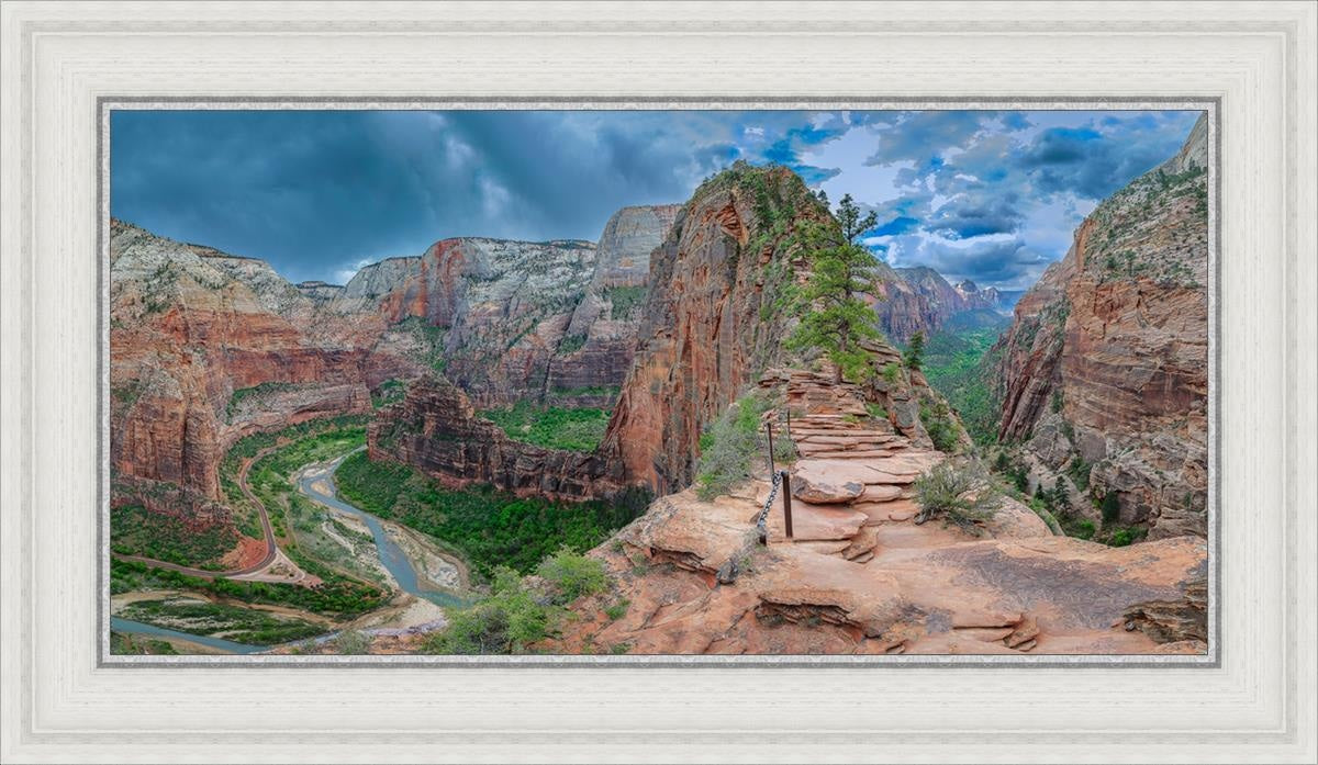 Angel's Landing Panoramic View Hiking Backpack - Lightweight & Durable for Outdoor Adventures, Camping, and Travel