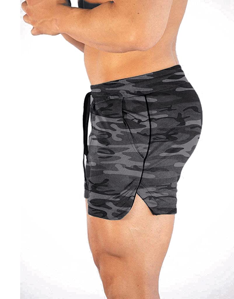 EVERWORTH Men's 5 Inch Workout Shorts - Lightweight Gym Running Shorts for Bodybuilding, Training & Casual Wear | Quick-Dry Athletic Shorts with Stretchy Comfort for Men's Fitness & Active Lifestyle