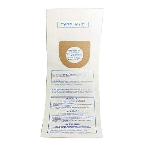 DVC Hoover Y & Z Micro Allergen Vacuum Cleaner Bags - 45 Pack | Made in USA | HEPA Filtration for Dust Mites & Pet Hair | Compatible with Hoover Upright Vacuums | Perfect for Allergy Sufferers & Pet Owners
