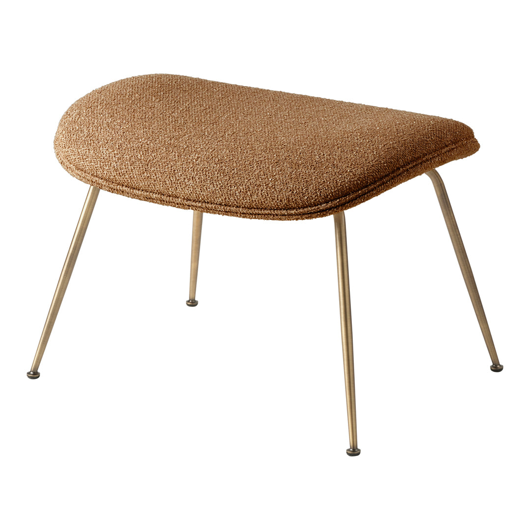 Gubi GamFratesi Beetle Footstool - Modern Scandinavian Design Pouf for Living Room, Bedroom & Lounge - Stylish Home Decor Accent Piece