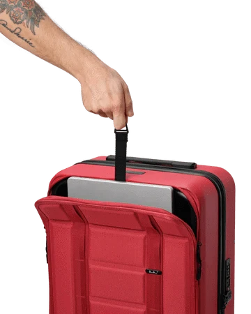 Db Framework Front Access Carry On Luggage - Lightweight Expandable Suitcase for Business Travel & Weekend Getaways (TSA Approved, USB Charging Port) - Perfect for Airplane Cabins & Quick Business Trips