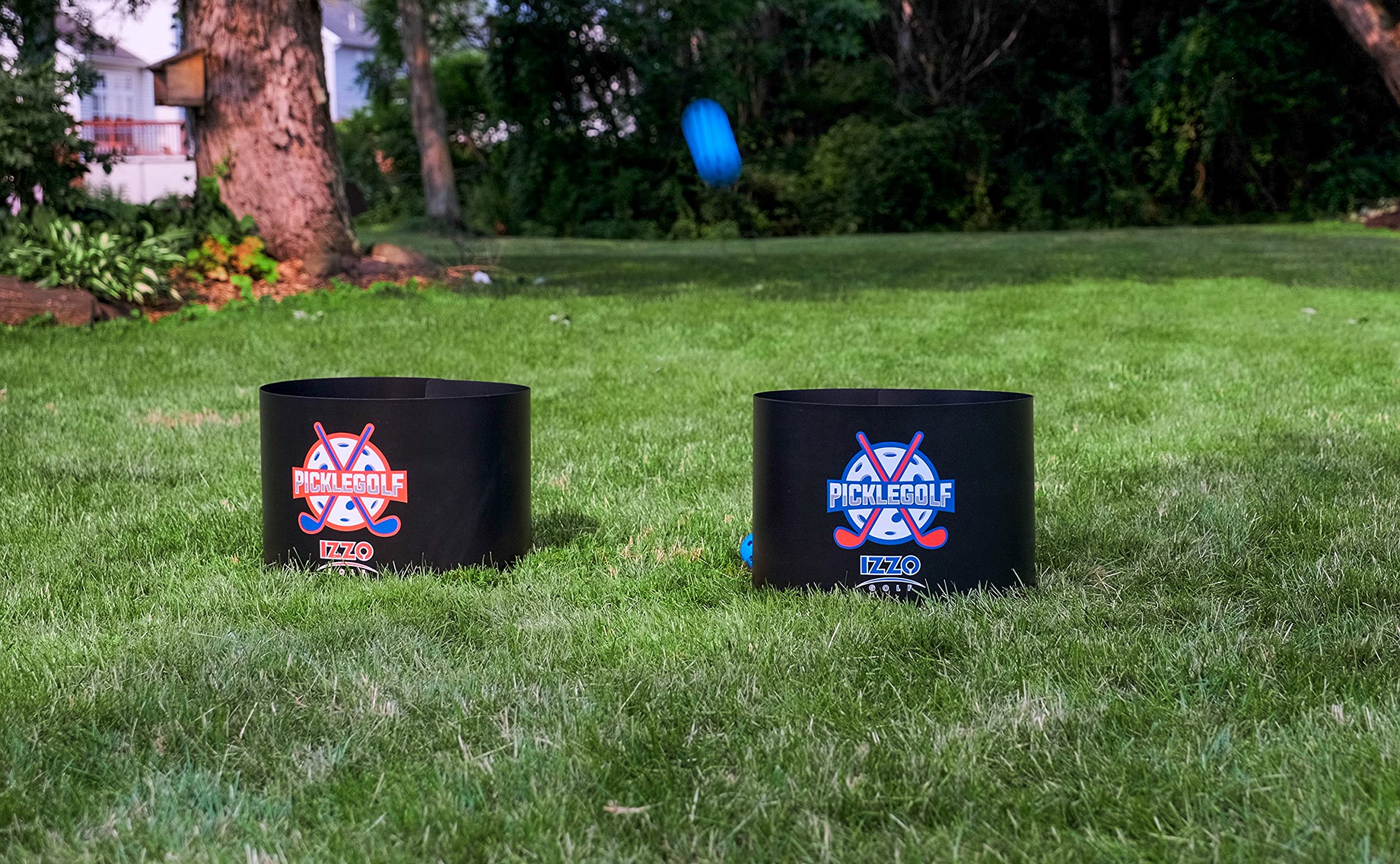 IZZO Golf Pickle Chipping Game - Golf Training Aid for Backyard & Practice - Improve Short Game Skills | Perfect for Outdoor Fun & Golf Drills