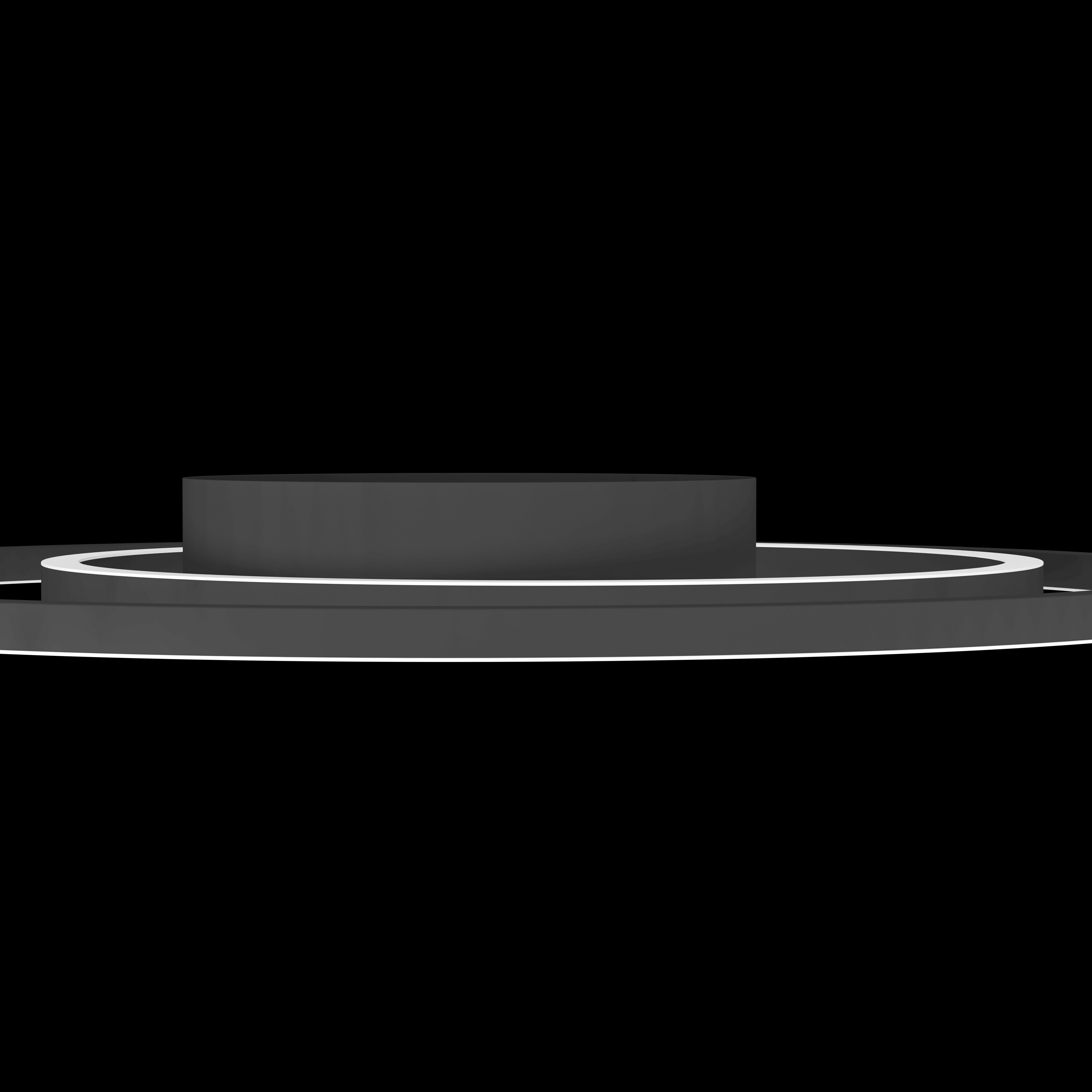 Eglo Connect Calagrano Z Smart Black LED Flush Ceiling Light - Modern Dimmable Lighting for Bedroom, Kitchen & Living Room - Alexa & Google Home Compatible