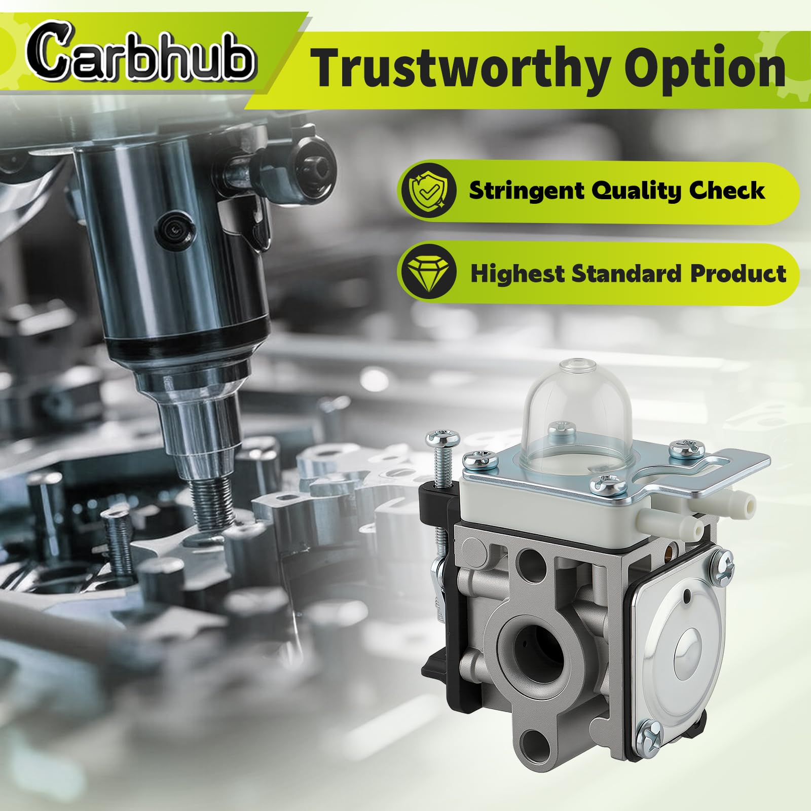 Echo PB-2520 PB2520 PB 2520 Leaf Blower Carburetor Replacement - Compatible with A021000722 & A021000723 - Perfect for Yard Cleanup & Fall Leaf Removal