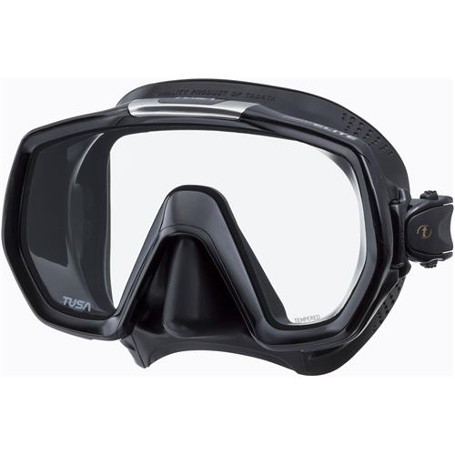 Tusa Freedom Elite Scuba Diving Mask - Professional Snorkeling Gear for Underwater Exploration, Perfect for Ocean Adventures and Marine Life Observation