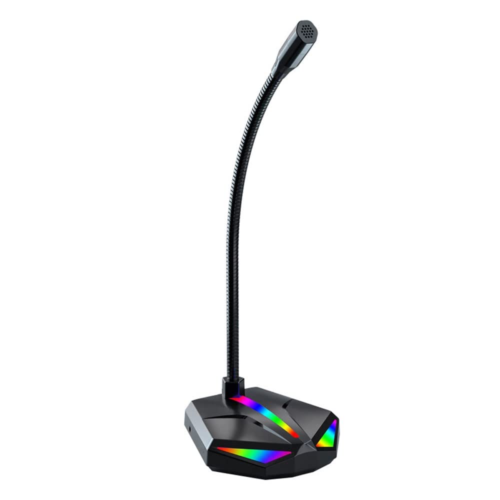 3.5mm Gooseneck Computer Microphone for PC & Laptop - Ideal for Online Meetings, Gaming & Podcasting