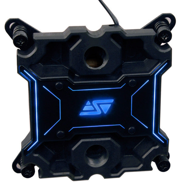 Swiftech Apogee XL High Performance Black CPU Water Cooling Block - Perfect for Gaming PCs and Overclocking Rigs