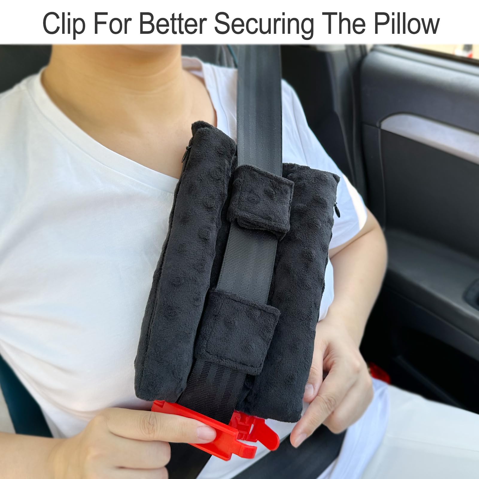 Post-Surgery Recovery Pillow for Open Heart Surgery & Chemo Port - Comfortable Minky Dot Cushion for Pacemaker & Bypass Patients - Ideal Gift for Heart Transplant Recovery & Post-Op Comfort (Black) - Perfect for Bed Rest, Car Rides & Daily Support