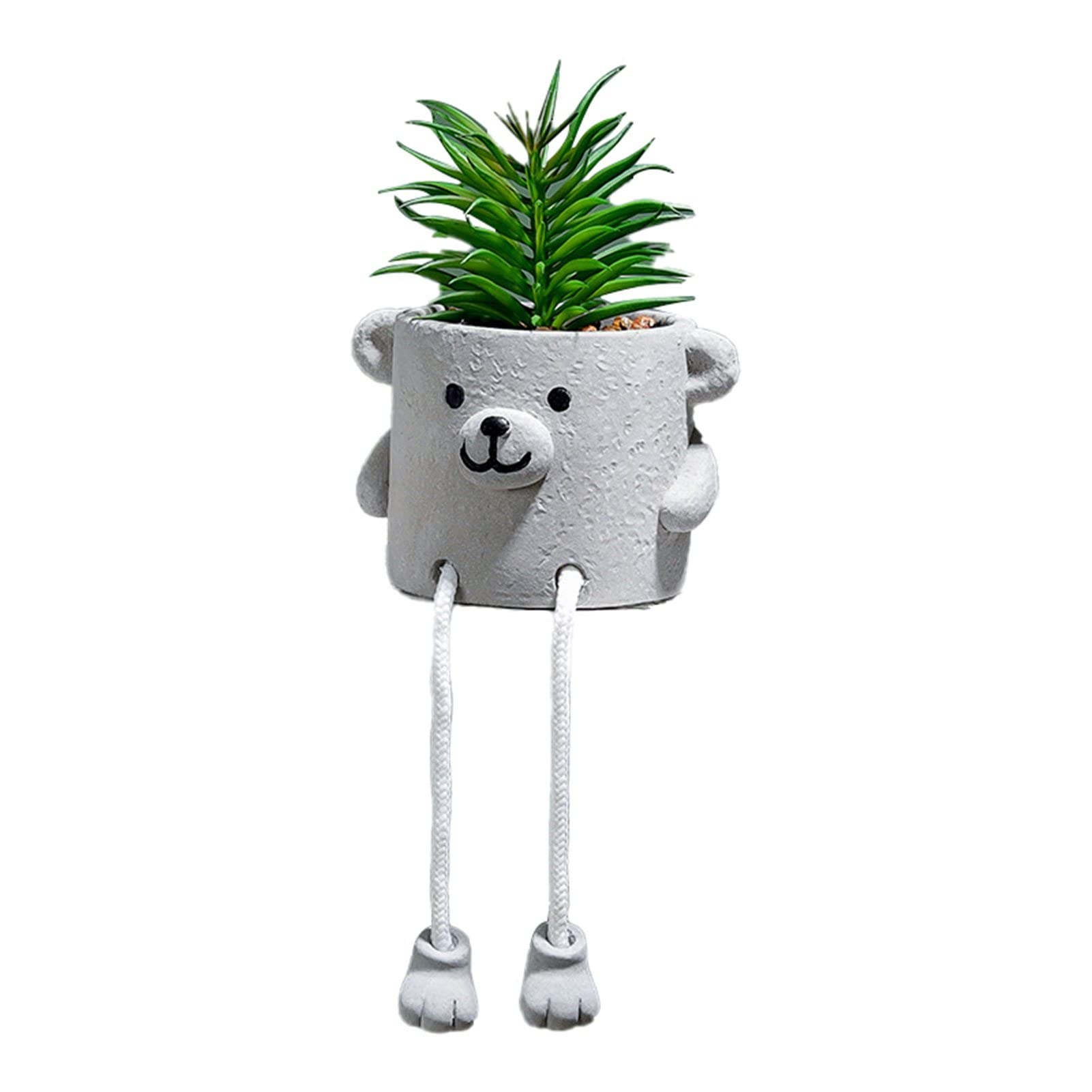 IKAXIYO Realistic Artificial Potted Plant with Flower Pot - Lifelike Fake Bonsai for Home Decor, Office, Living Room, Bedroom - Low Maintenance Indoor Greenery for Modern Spaces