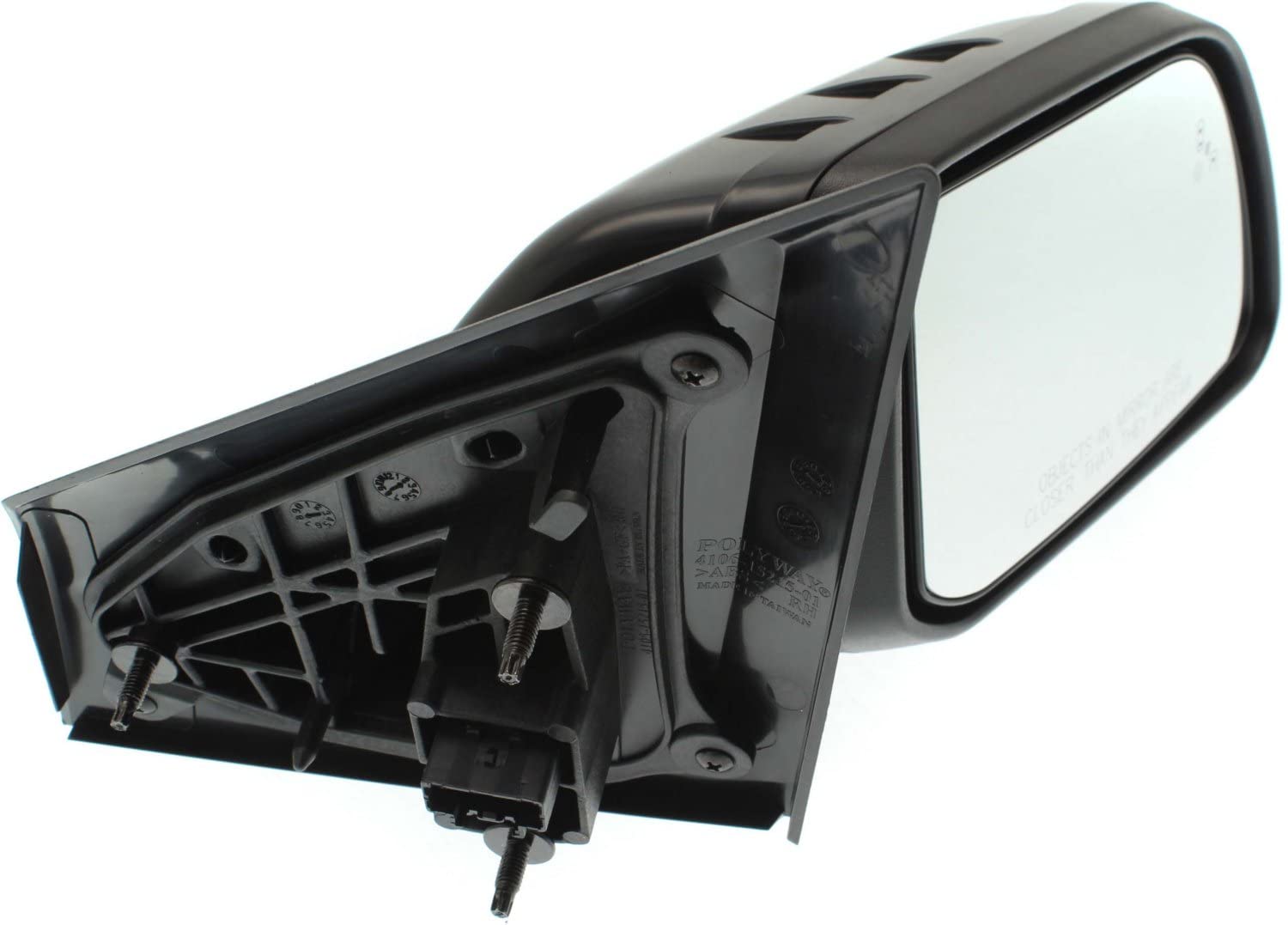 Power Heated Side Mirrors with Signal Light & Blind Spot Monitor for Ford Edge 2011-2014 - Driver & Passenger Memory Mirrors with Puddle Lamp | Perfect for Winter Driving & Night Visibility