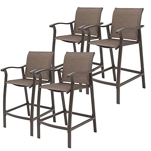4pcs Brown