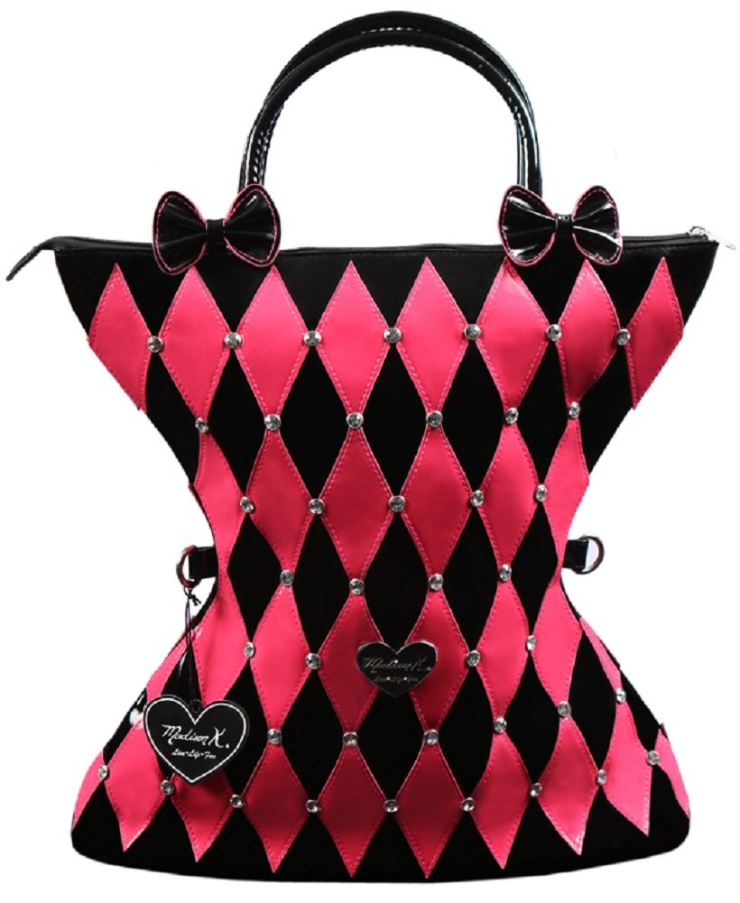Stylish Large Pink Tote Bag with Decorative Bows - Perfect for Grocery Shopping, Beach Trips & Everyday Use