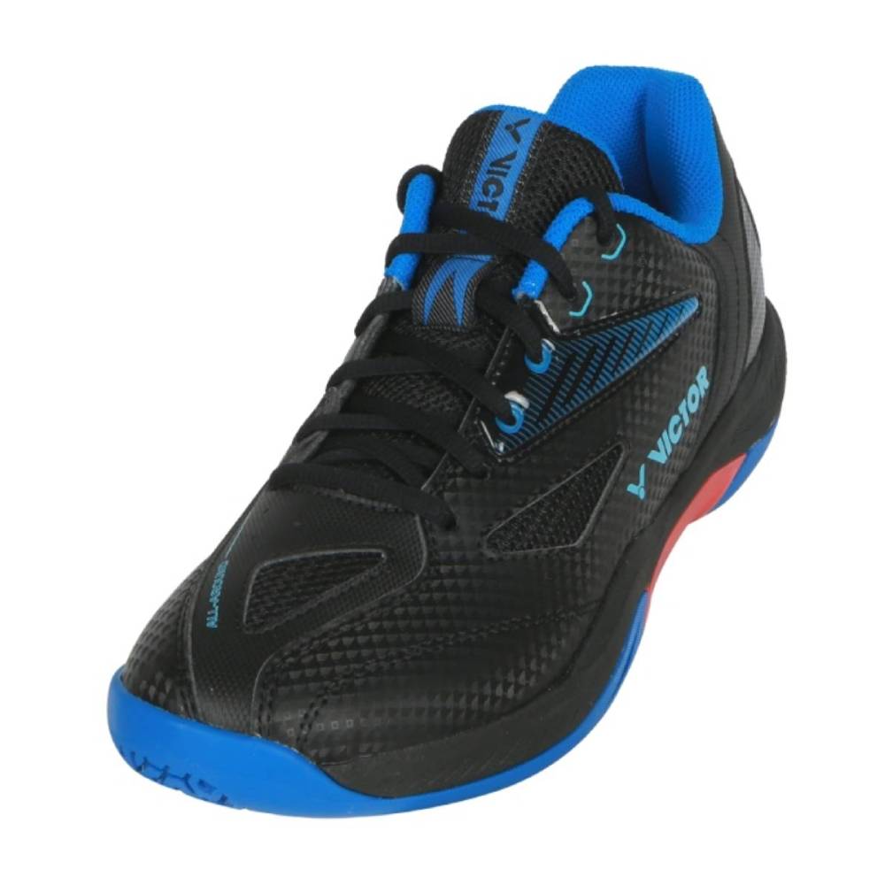 Victor A391 Men's Indoor Court Basketball Shoes - Lightweight & Breathable Black Sports Shoes for Volleyball, Badminton & Gym Workouts