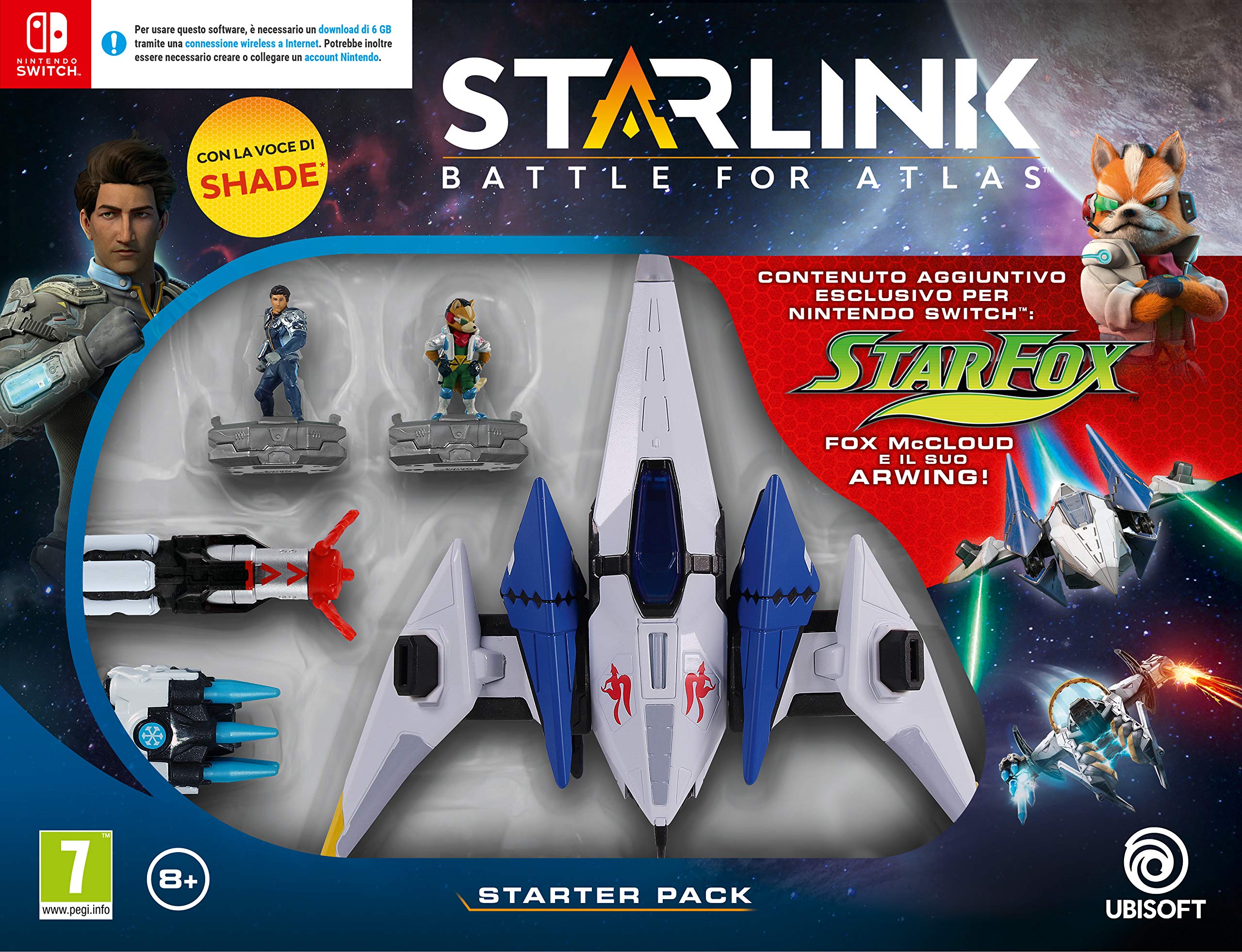 Starlink: Battle for Atlas (Starter Pack) - Space Adventure Video Game for Nintendo Switch, PS4 & Xbox One - Explore Planets & Customize Starships - Perfect for Sci-Fi Gaming Enthusiasts