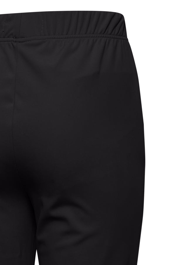 Miriam Women's Black Trousers - Comfortable Stretch Pants for Work, Office & Casual Wear