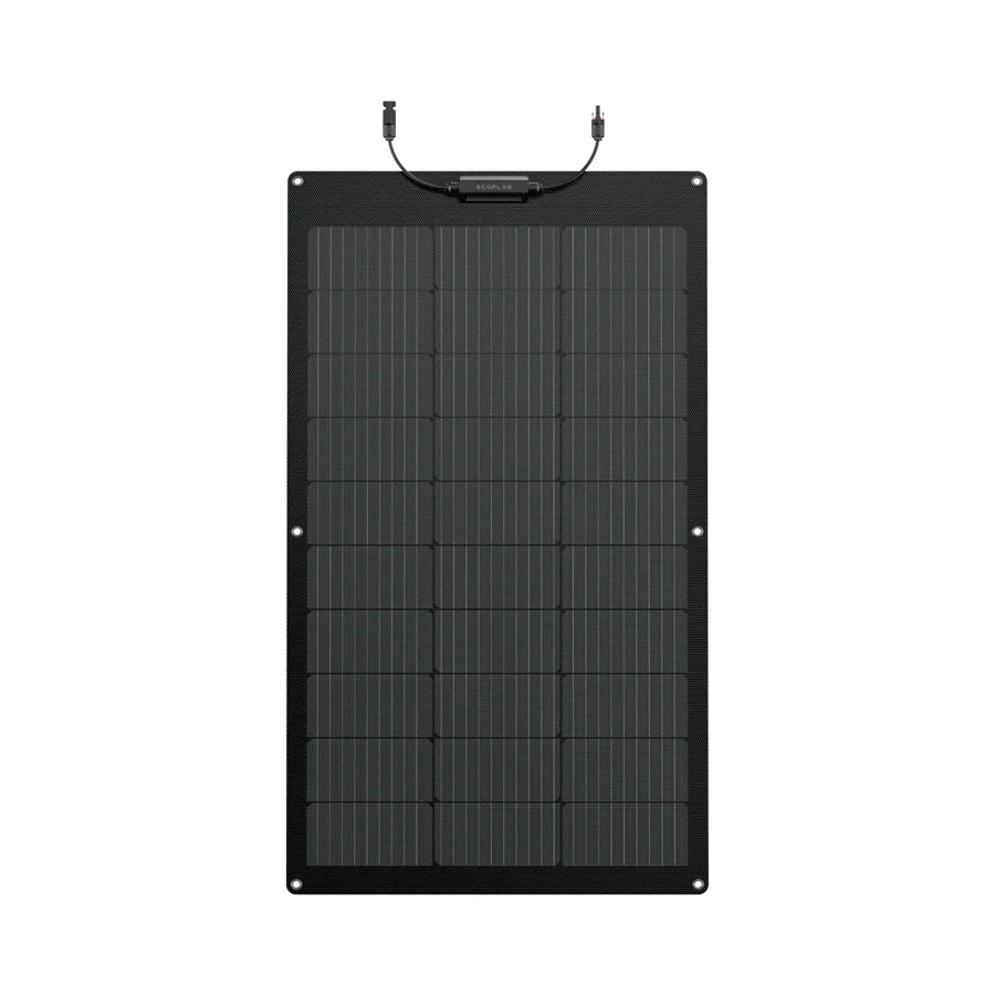EcoFlow 100W Portable Flexible Solar Panel for RV, Camping, Boating & Off-Grid Power | Lightweight Bendable Solar Charger for Outdoor Adventures