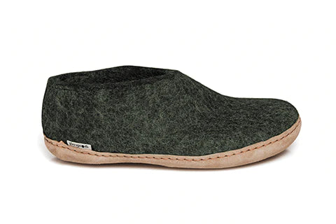 Glerups Wool Slippers for Men and Women - Comfortable Indoor/Outdoor House Shoes for Relaxation at Home or Cozy Winter Wear