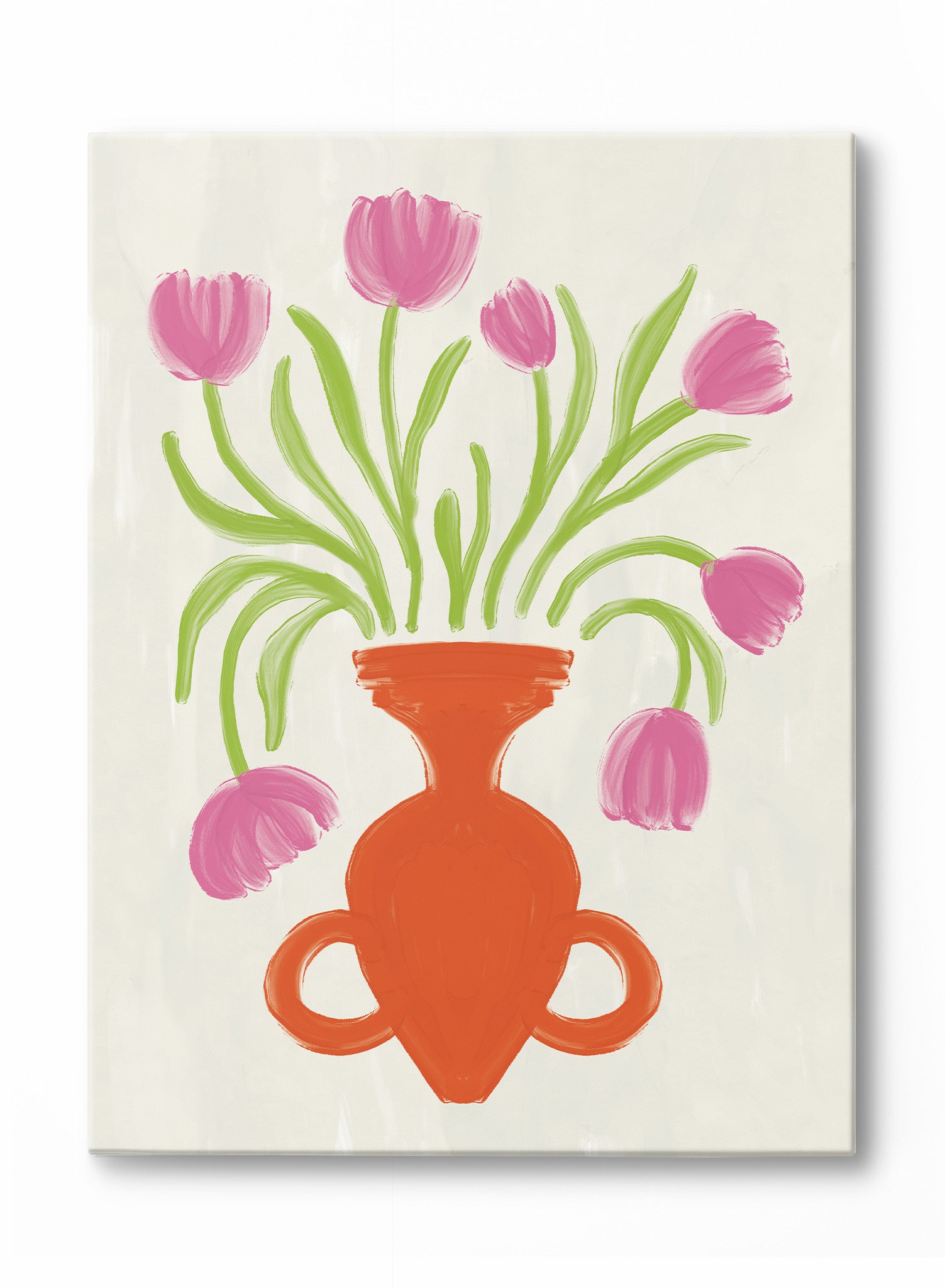 Pink Garden Jewels Poster - Floral Art Print for Home Decor, Living Room, Bedroom & Office Wall Art