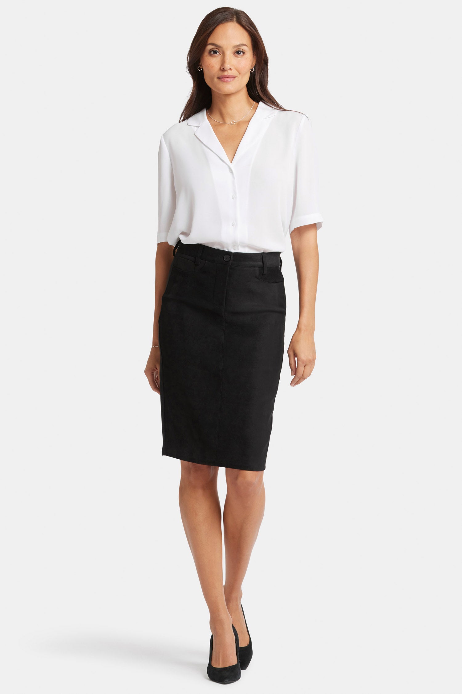 5 Pocket Pencil Skirt for Women - Slim Fit Black Office Skirt | Perfect for Work, Business Meetings & Formal Occasions