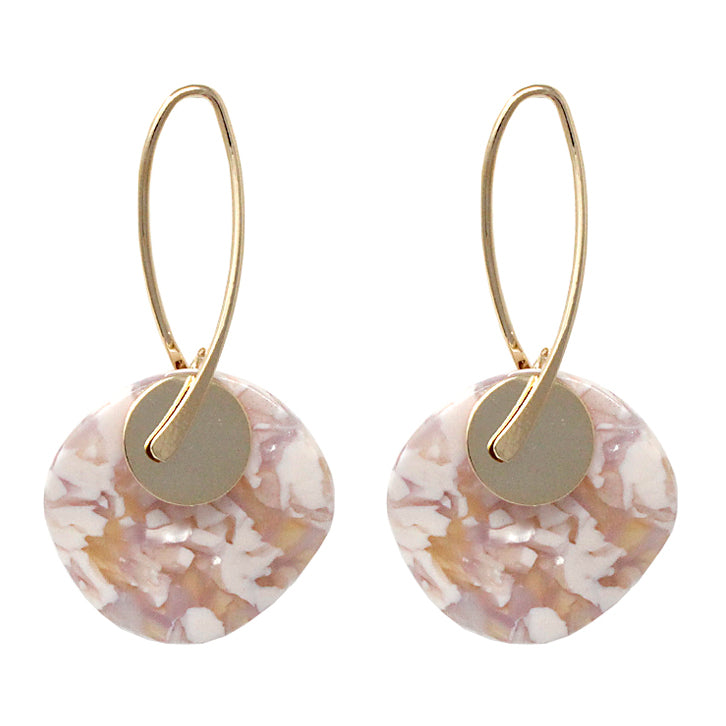 Stylish 4-Piece Earring Set for Women - Trendy Hoop, Stud & Dangle Earrings - Perfect for Parties, Work & Everyday Wear