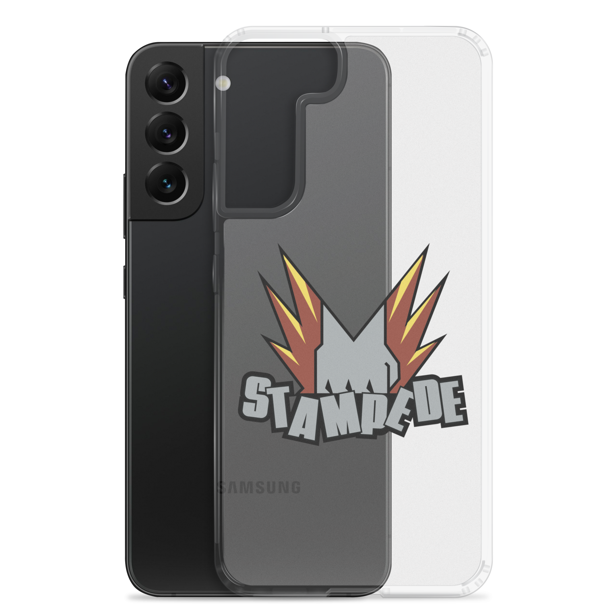 Zoo Jitsu Fighters Stampede Clear Protective Case for Samsung Galaxy - Durable Slim Cover for Everyday Use & Gaming Enthusiasts