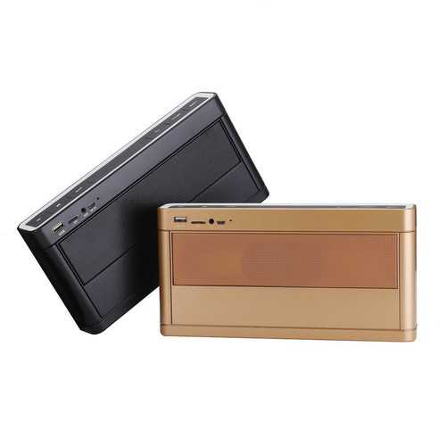 Portable Bluetooth Speaker with Wireless & AUX Connectivity - HiFi Stereo Sound for Smartphones, Tablets & Laptops - Perfect for Outdoor Parties, Travel & Home Entertainment